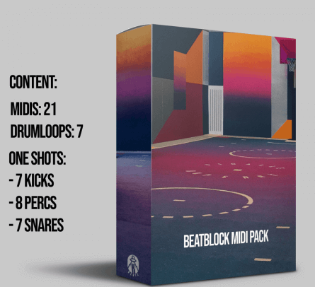 KLAYBEATZ BeatBlock MIDI PACK Vol.1 WAV MiDi